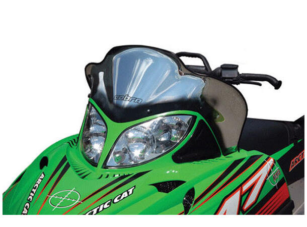 Cobra Vindrute Arctic Cat M - Chrome Lav, 17" Høyde 